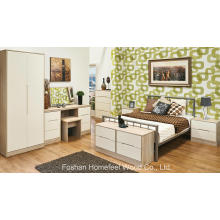 Conjunto de móveis de cômoda para armários de quarto de pintura de 6 peças (HH31)